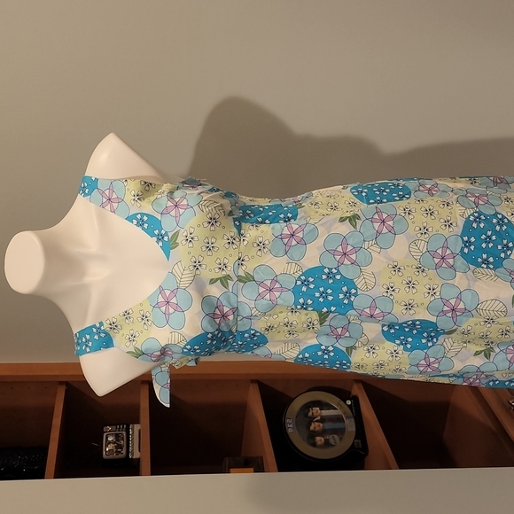 Hanna Andersson Blue Floral Sundress 4 - Picture 2 of 12